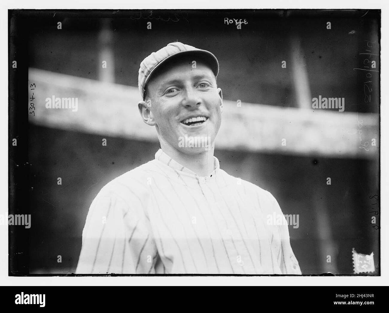 Steve Royce, Hamilton College évoluant avec NY Giants en 1914 (base-ball) Banque D'Images