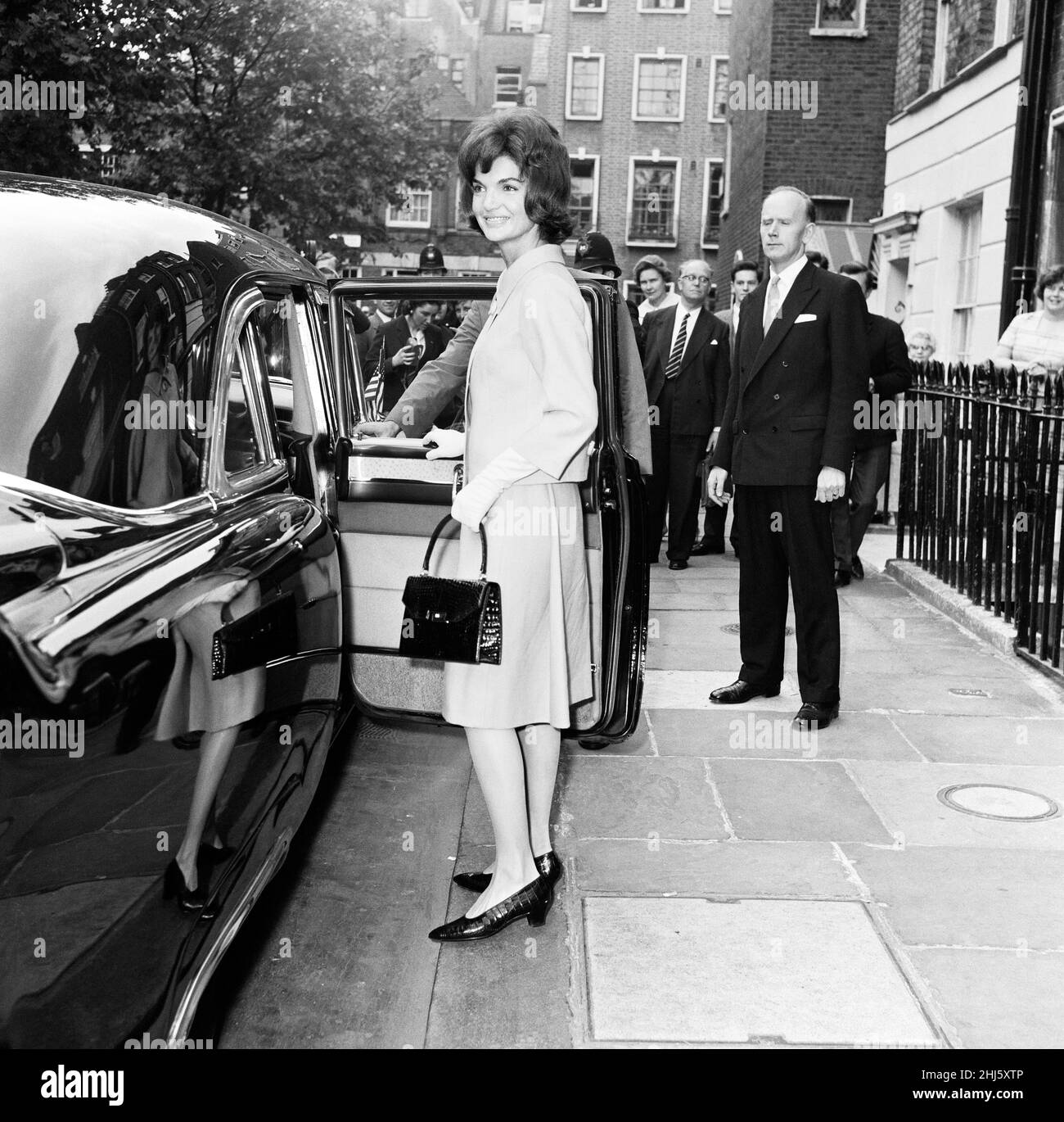 Visite privée à Londres du président américain John F. Kennedy et de la