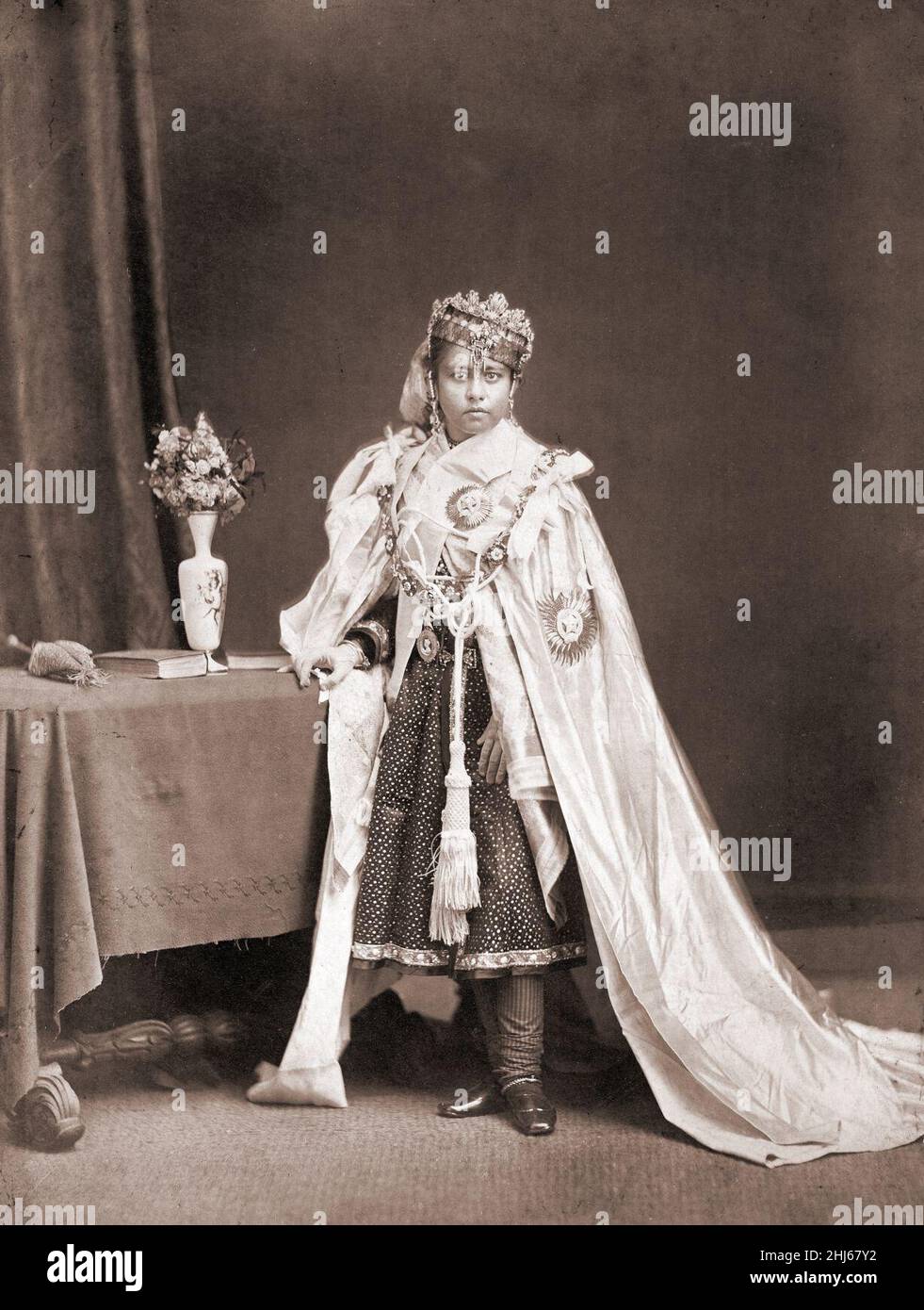 Sultan Shah Jahan, Begum de Bhopal, 1872. Banque D'Images