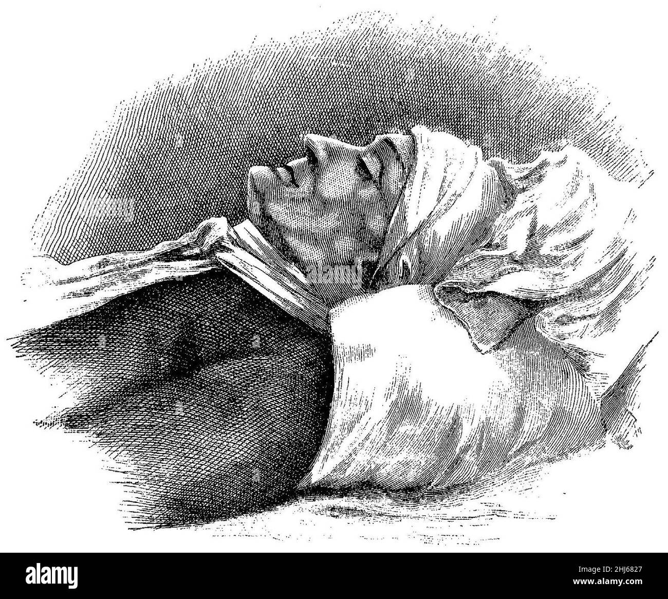 Sulte - histoires des Canadiens-français, 1608-1880, tome II, 1882 (page 4 crop). Banque D'Images