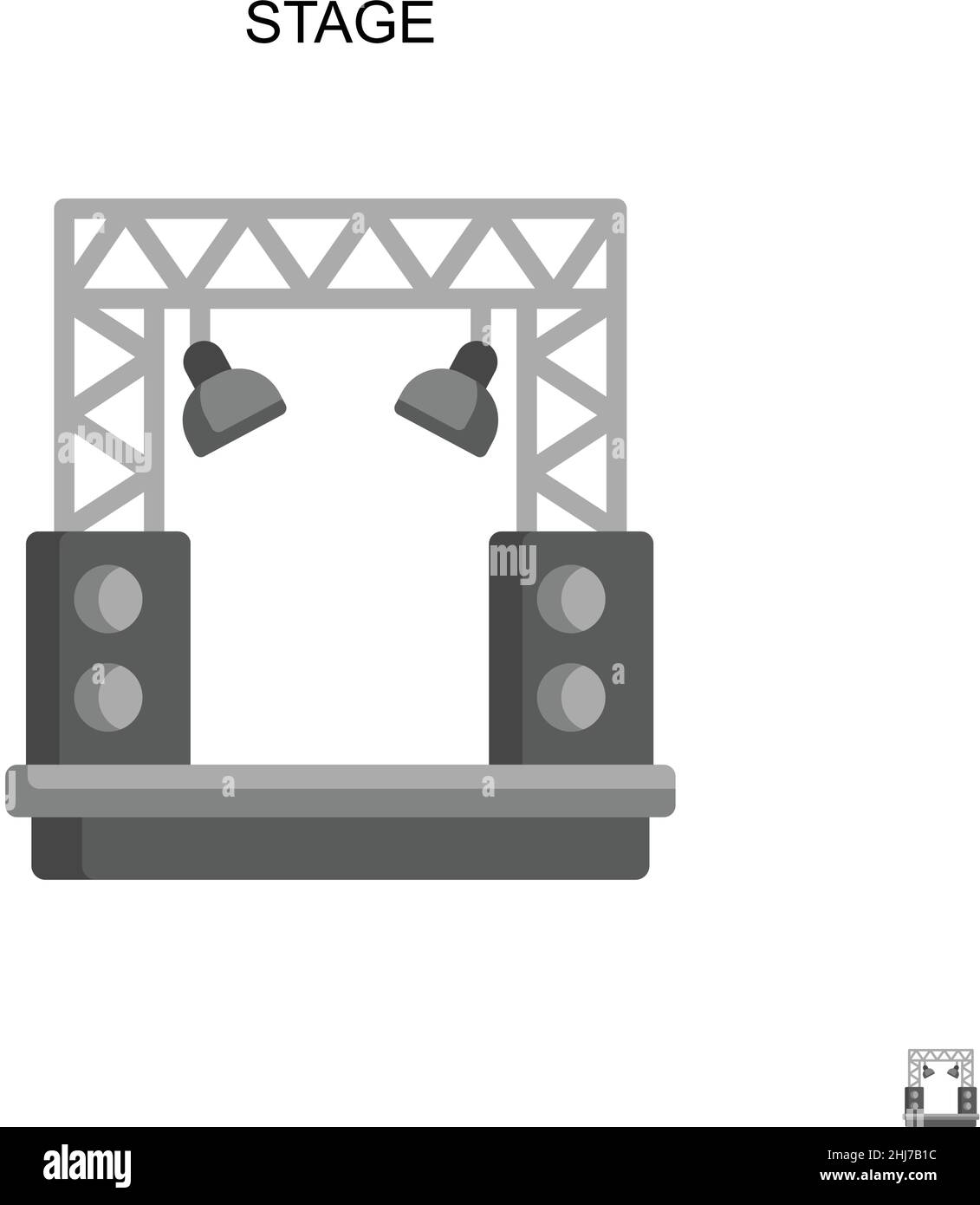 Icône de vecteur simple d'étape.Modèle de conception de symbole d'illustration pour élément d'interface utilisateur Web mobile. Illustration de Vecteur