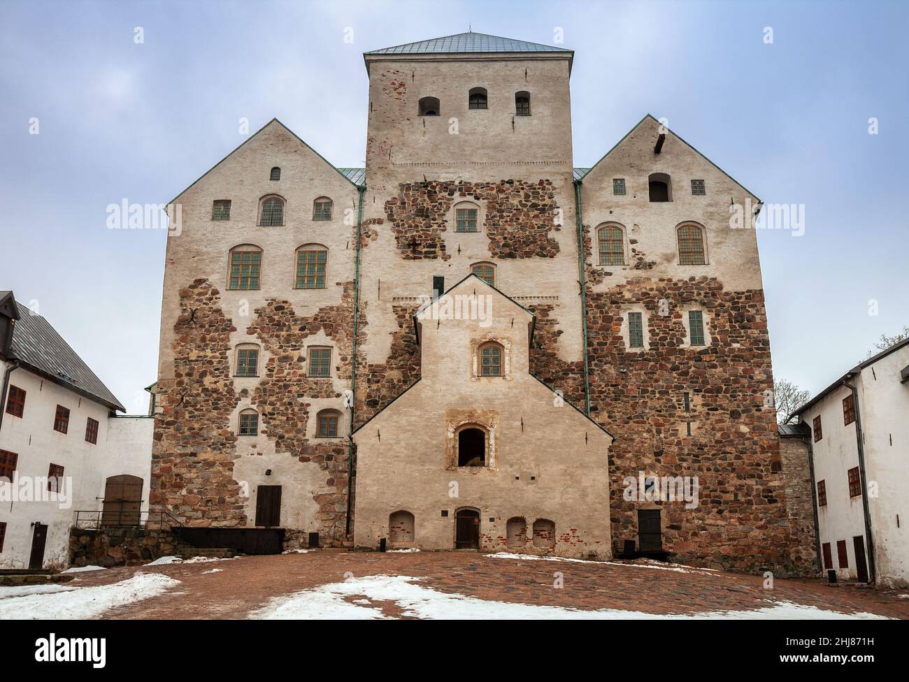 Château médiéval suédois Abo (Turun linna finlandais) à Turku, en Finlande Banque D'Images