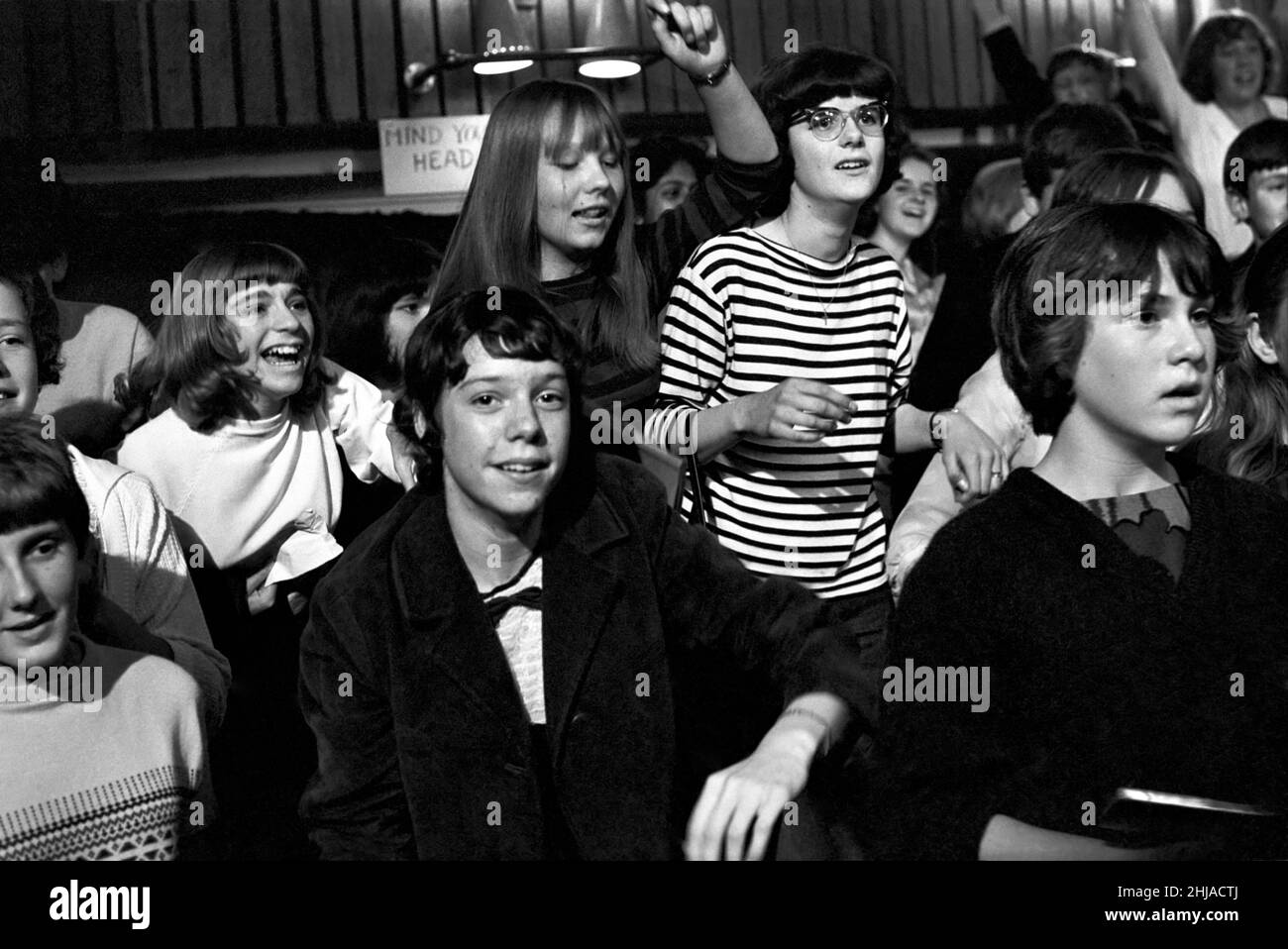 Rolling Stones on Juke Box jury 4th juillet 1964. Banque D'Images