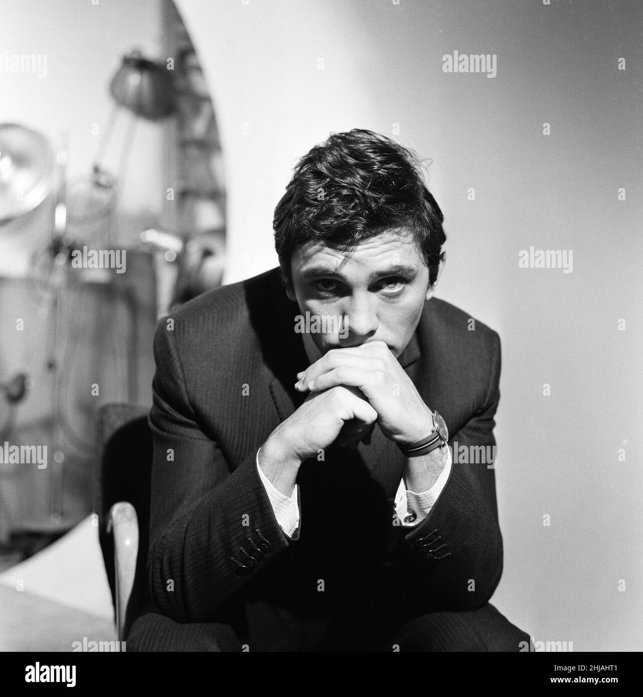 Embouti de référence d'acteur.1st avril 1963. Banque D'Images