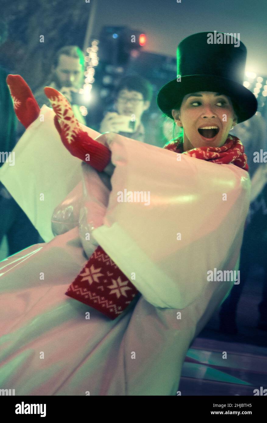 Bureau Noël¨année de fête : 2016 Etats-Unis Directeur : Josh Gordon, affiche de will Speck Olivia Munn (Key Art) Banque D'Images