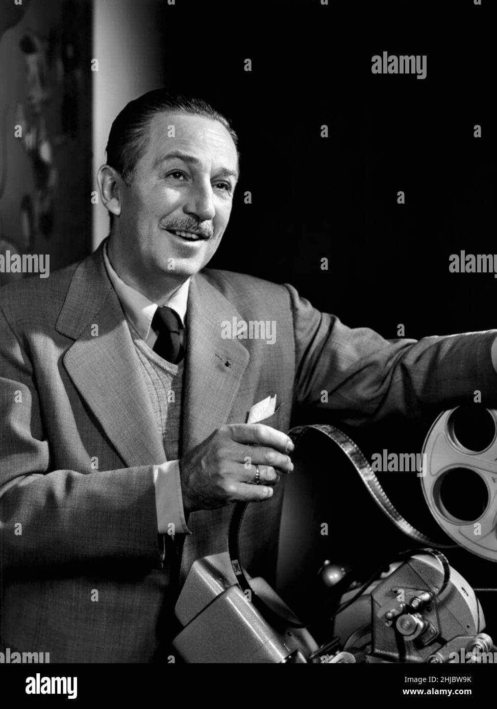 Walt Disney Portrait au studio, env.1960 Banque D'Images