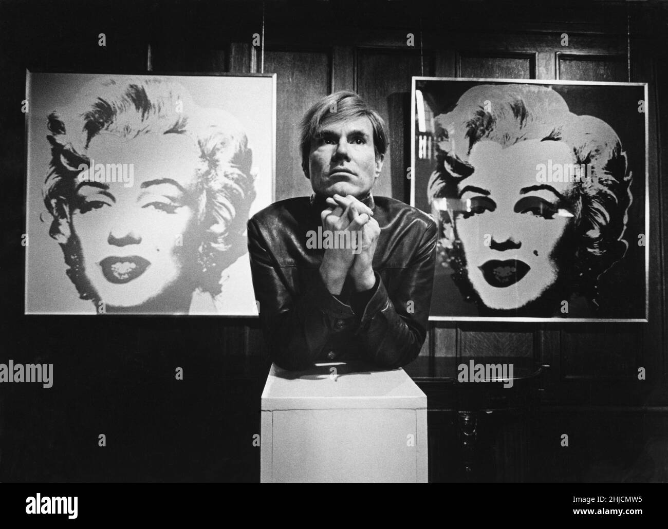 Andy warhol marilyn monroe Banque d'images noir et blanc - Alamy