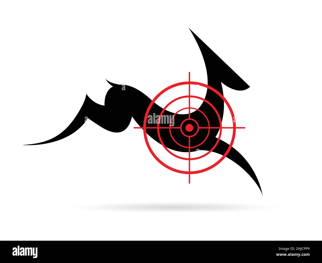 Image vectorielle d'une cible de cerfs sur fond blanc.Illustration vectorielle superposée facile à modifier. Illustration de Vecteur Image vectorielle d'une cible de cerfs sur fond blanc.Illustration vectorielle superposée facile à modifier. Illustration de Vecteur