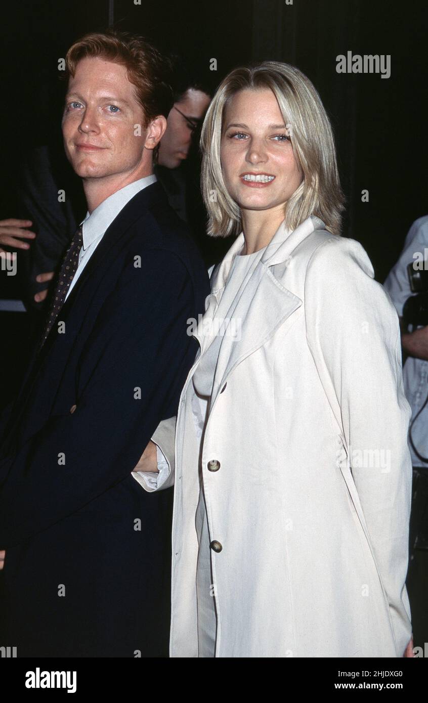 Eric Stoltz et Bridget Fonda assistent à la première de « Grace of My Heart » au Sony 19th Street Theatre de New York le 9 septembre 1996.Crédit photo : Henry McGee/MediaPunch Banque D'Images