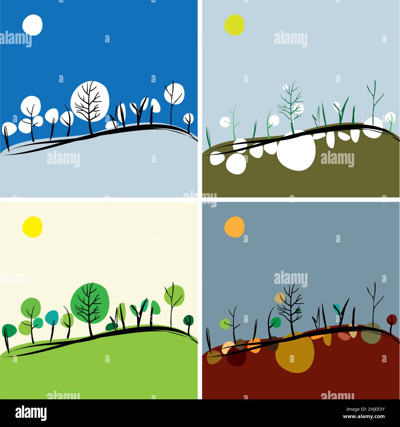 4 motifs vectoriels différents dans le même paquet (eps).Un modèle est payé et 3 sont gratuits (lignes de séparation blanches) Illustration de Vecteur