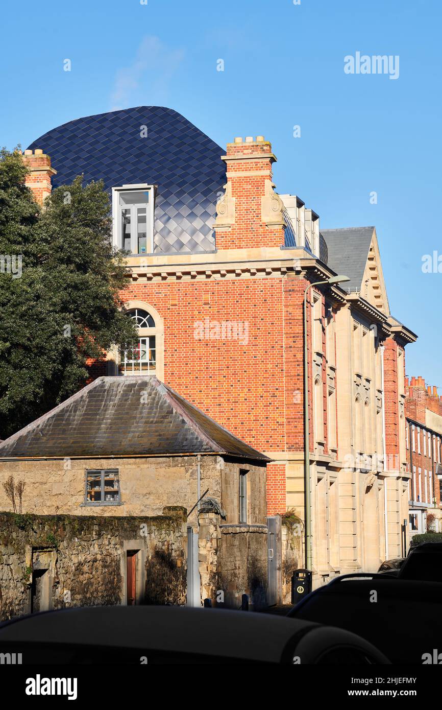 Bâtiment Cohen Quadrangle, Exeter College, université d'Oxford, Angleterre. Banque D'Images
