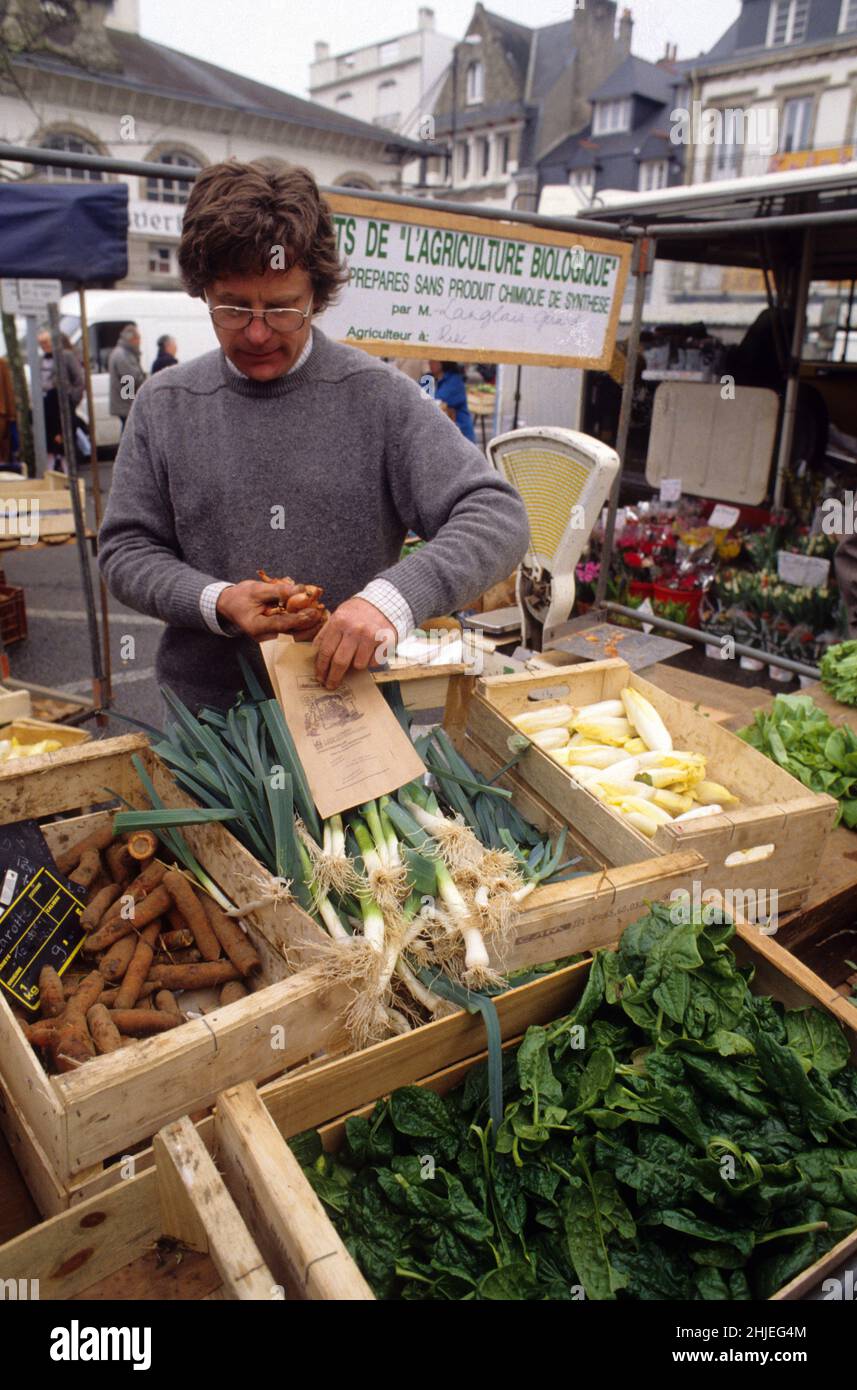 Marche aux légumineuses Banque D'Images