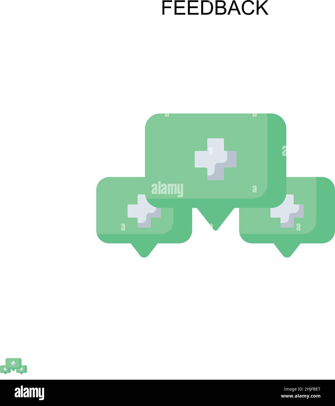 Icône de vecteur simple de rétroaction.Modèle de conception de symbole d'illustration pour élément d'interface utilisateur Web mobile. Illustration de Vecteur Icône de vecteur simple de rétroaction.Modèle de conception de symbole d'illustration pour élément d'interface utilisateur Web mobile. Illustration de Vecteur