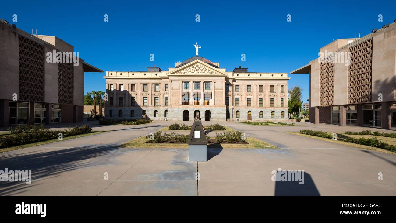 Bâtiment du Capitole de l'État de l'Arizona, États-Unis Banque D'Images