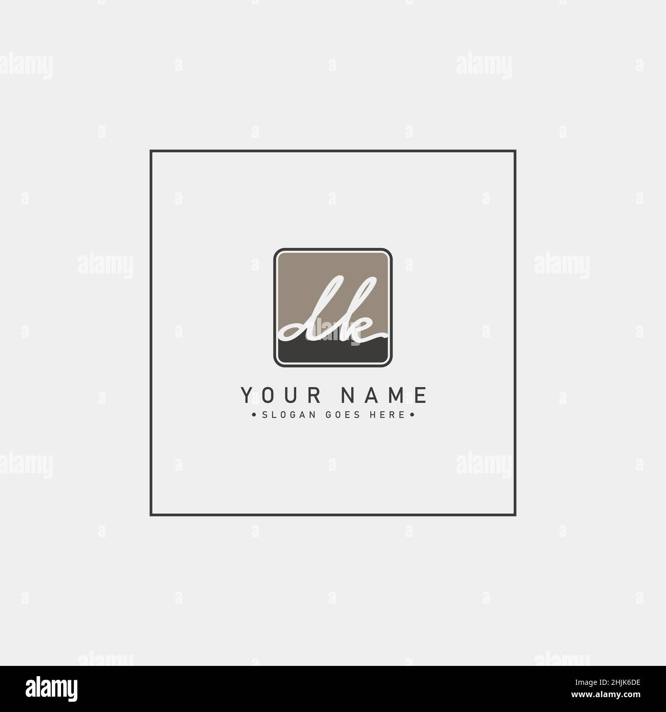 Lettre initiale logo DK - logo Signature manuscrite - logo vectoriel simple en style Signature pour initiales Illustration de Vecteur Lettre initiale logo DK - logo Signature manuscrite - logo vectoriel simple en style Signature pour initiales Illustration de Vecteur