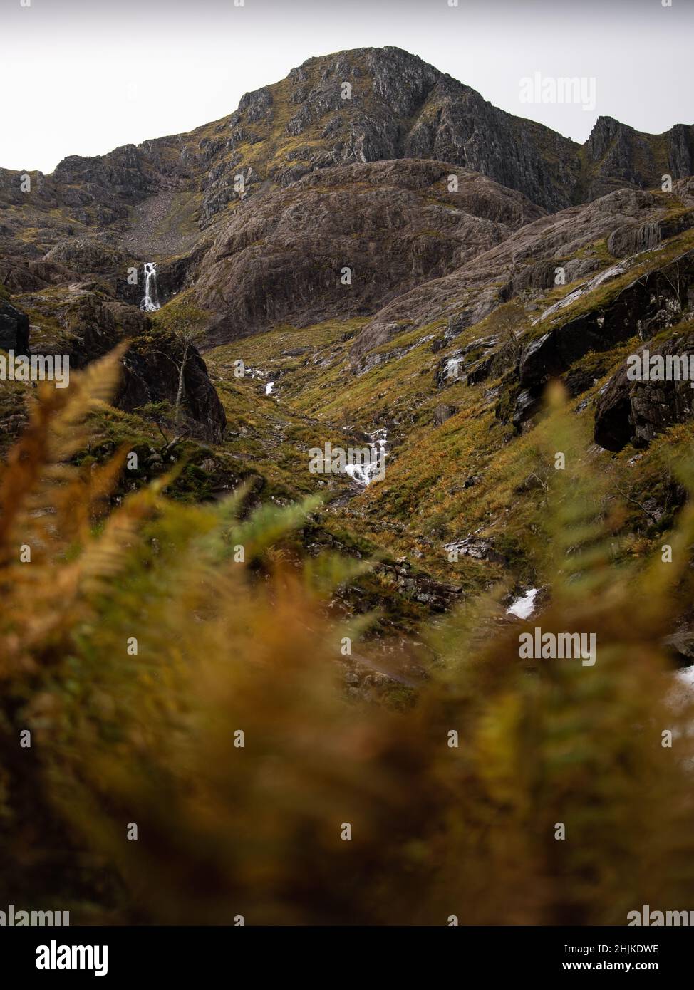 Stob Coire Nan Lochan, Glencoe Mountains, Scottish Highlands Banque D'Images