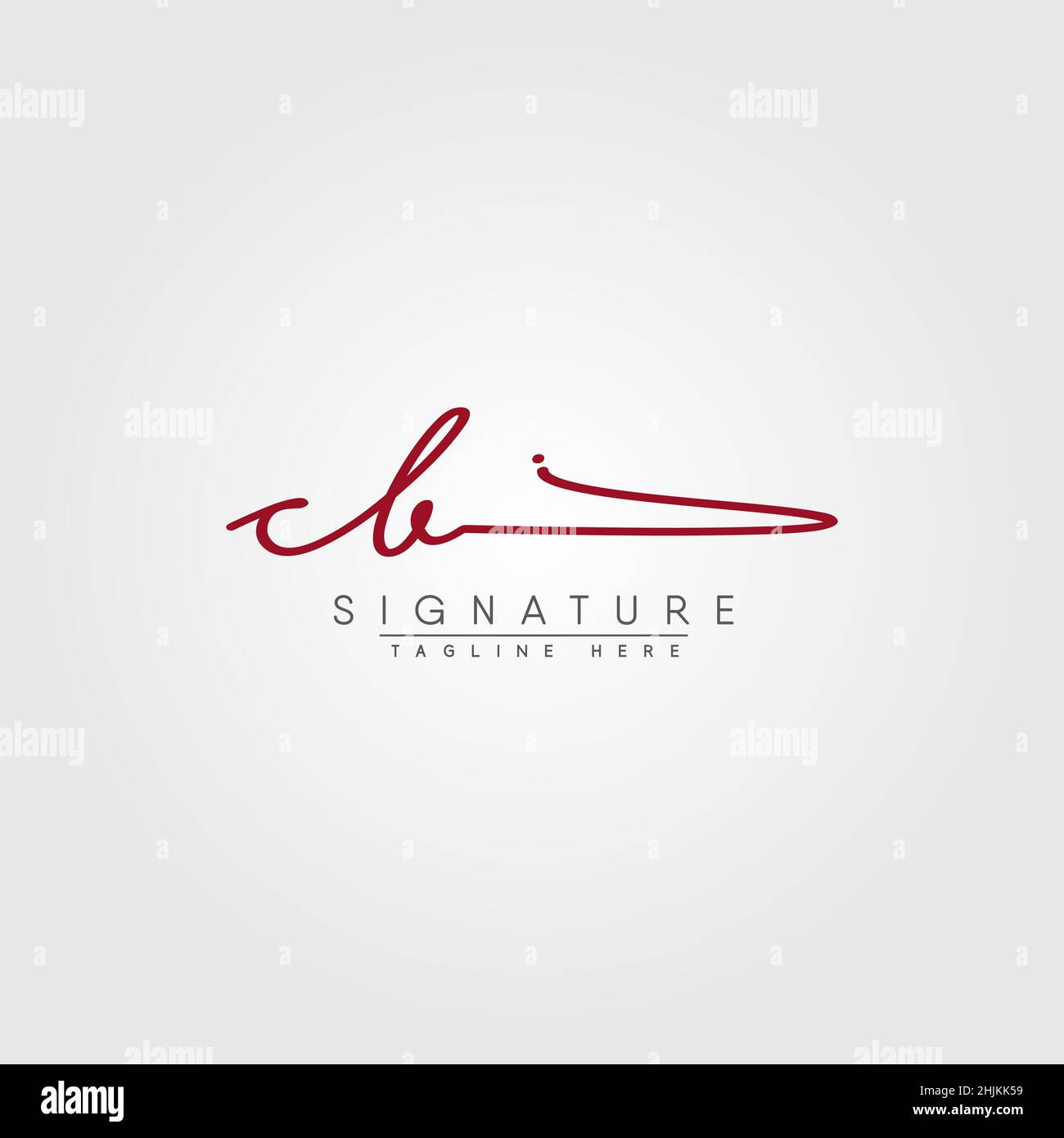 Signature cb Banque de photographies et d’images à haute résolution - Alamy