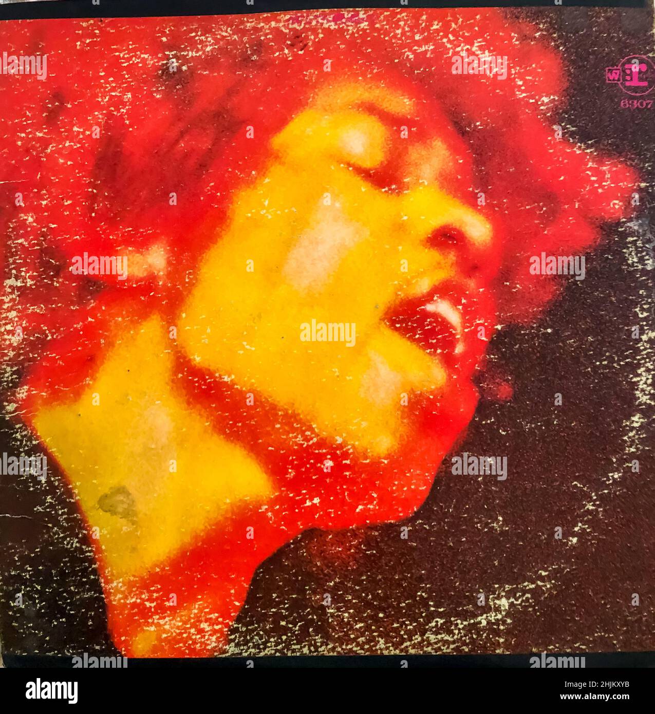 Jimi Hendrix Experience, 'Electric Ladyland' album Music Collection, Warner Rerise Records, pochette d'album rock des années 1960 CULTURE JEUNESSE, albums vinyles rock classiques, pochettes psychédéliques, vintage Banque D'Images