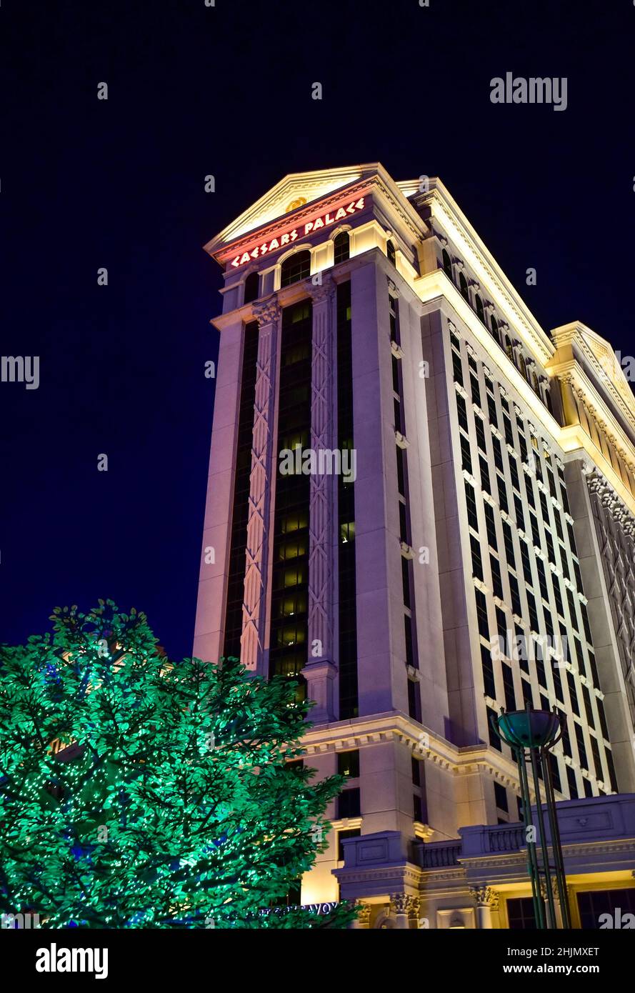 Casino Caesars Palace sur le Strip de Las Vegas Banque D'Images