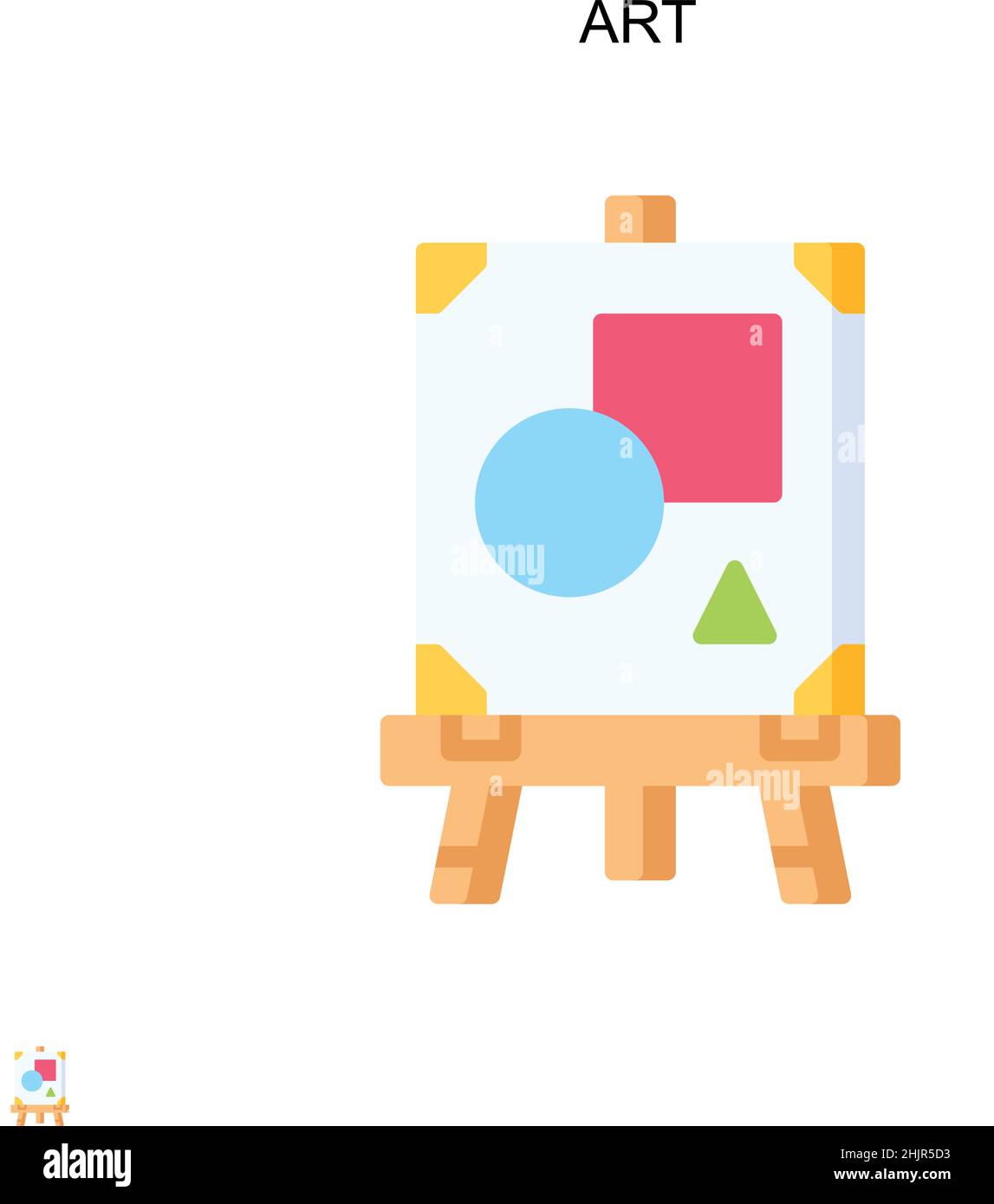 Icône vecteur simple art.Modèle de conception de symbole d'illustration pour élément d'interface utilisateur Web mobile. Illustration de Vecteur