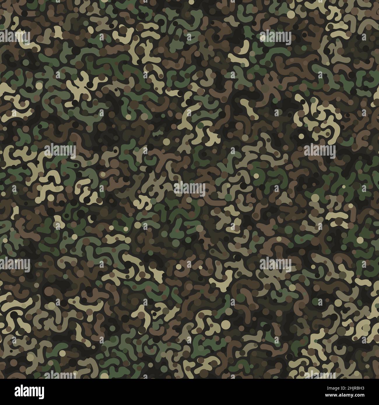 Motif camouflage numérique sans couture. Déco de masquage abstraite armée ou chasse Illustration de Vecteur