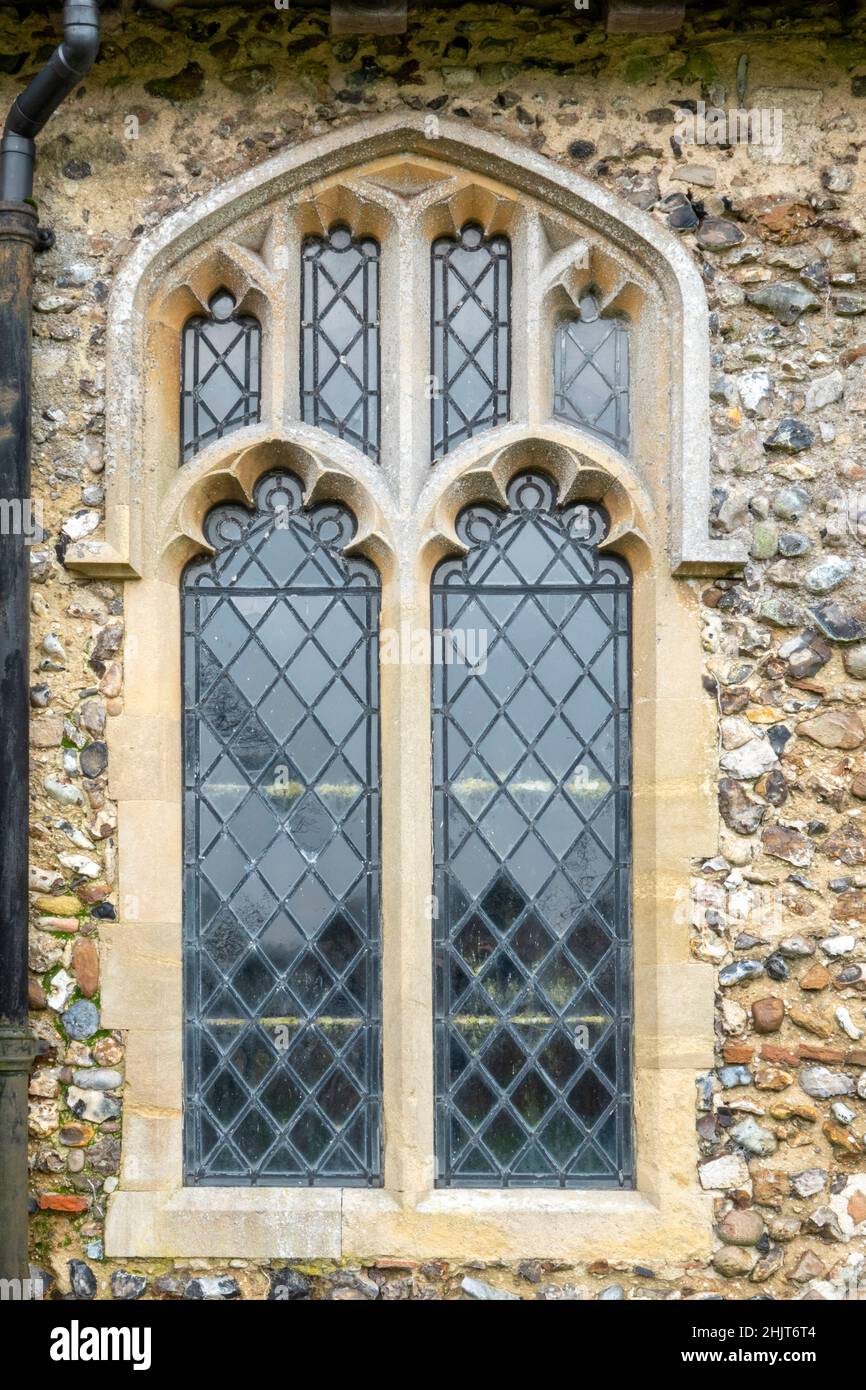 Eglise St Mary, Farnham, Suffolk, Royaume-Uni Banque D'Images