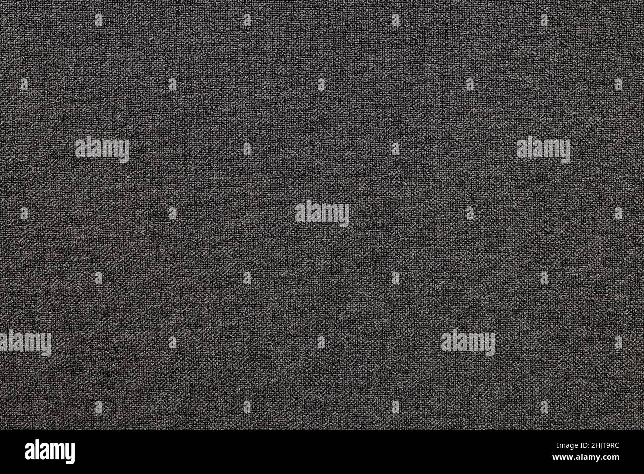 Gros plan sur la texture du tissu en lin gris foncé Banque D'Images