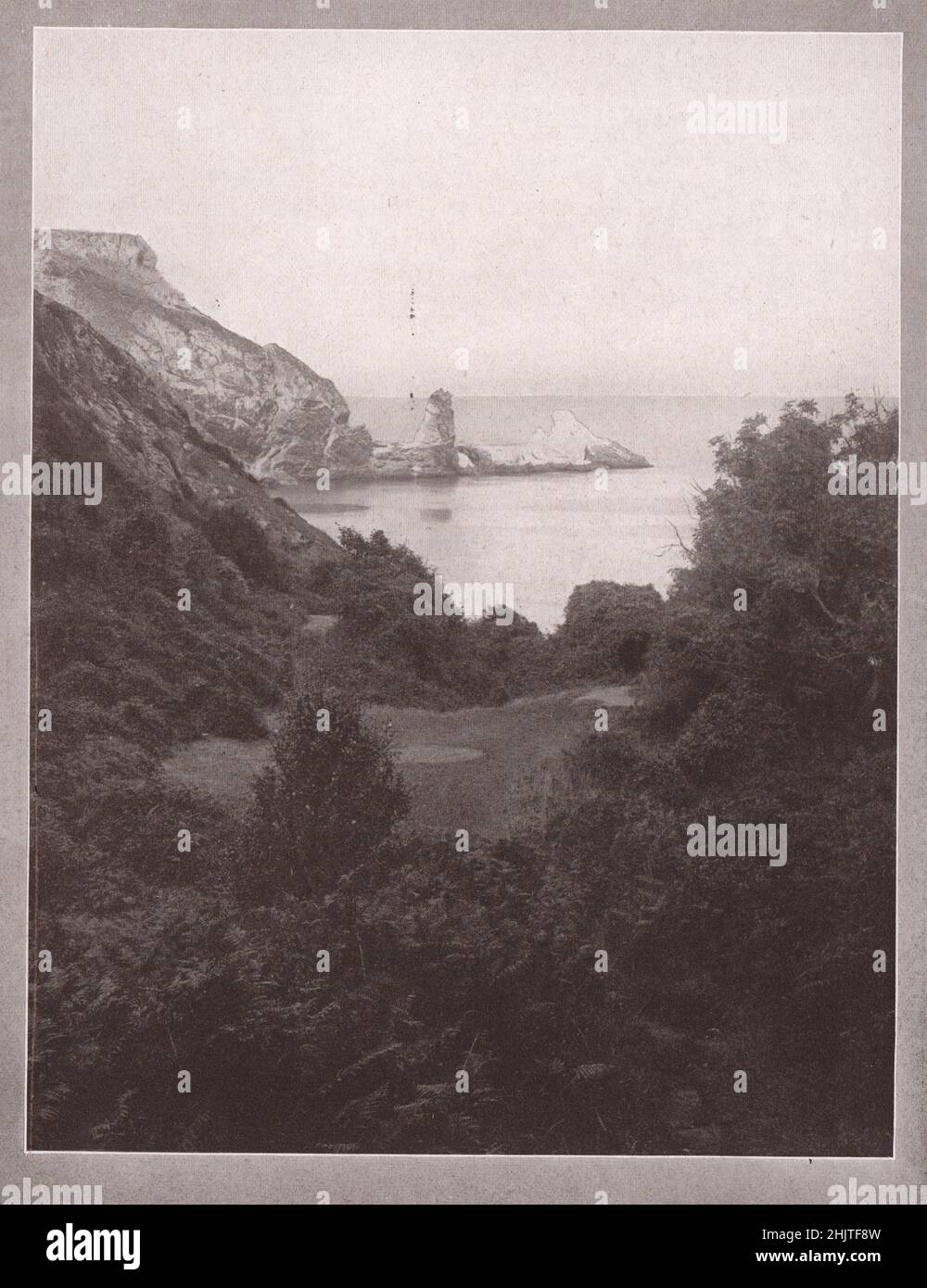 Anstey's Cove. Devonshire (1913) Banque D'Images