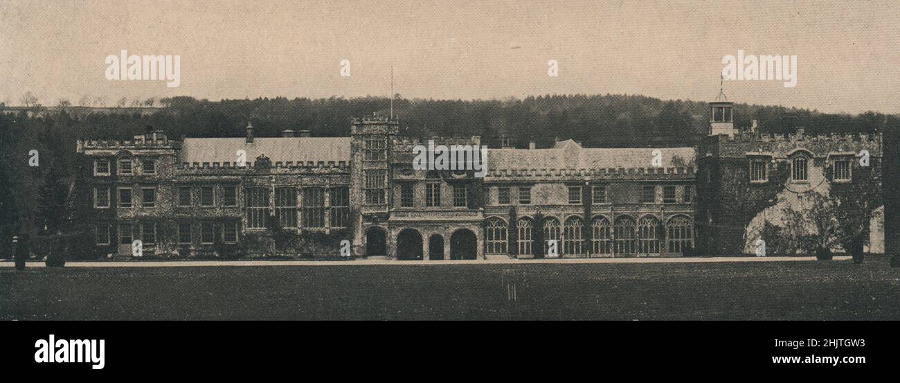 Abbaye de Ford. Dorsetshire (1913) Banque D'Images