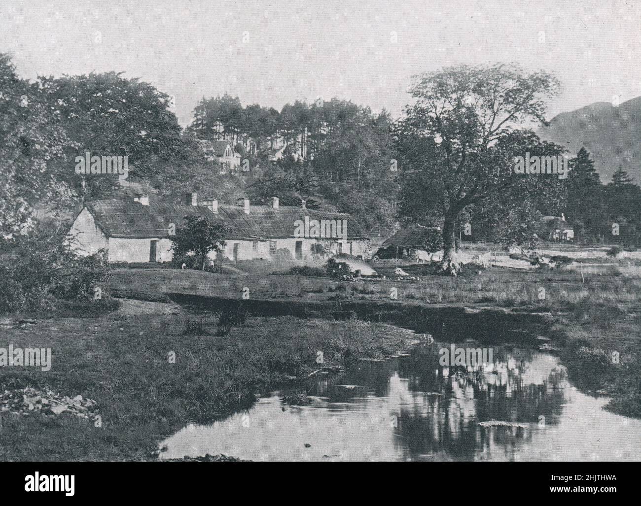 À Tarbet, Loch Lomond. Dumbartonshire (1913) Banque D'Images