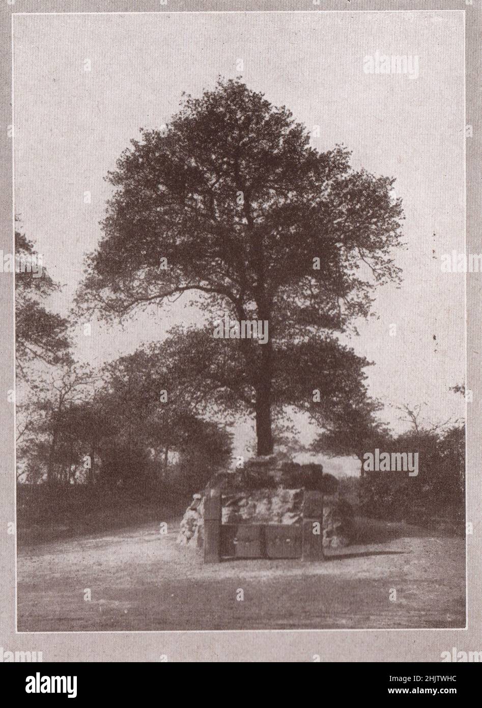Stocks dans le parc Stamford, Ashton-Under-Lyne. Lancashire (1913) Banque D'Images