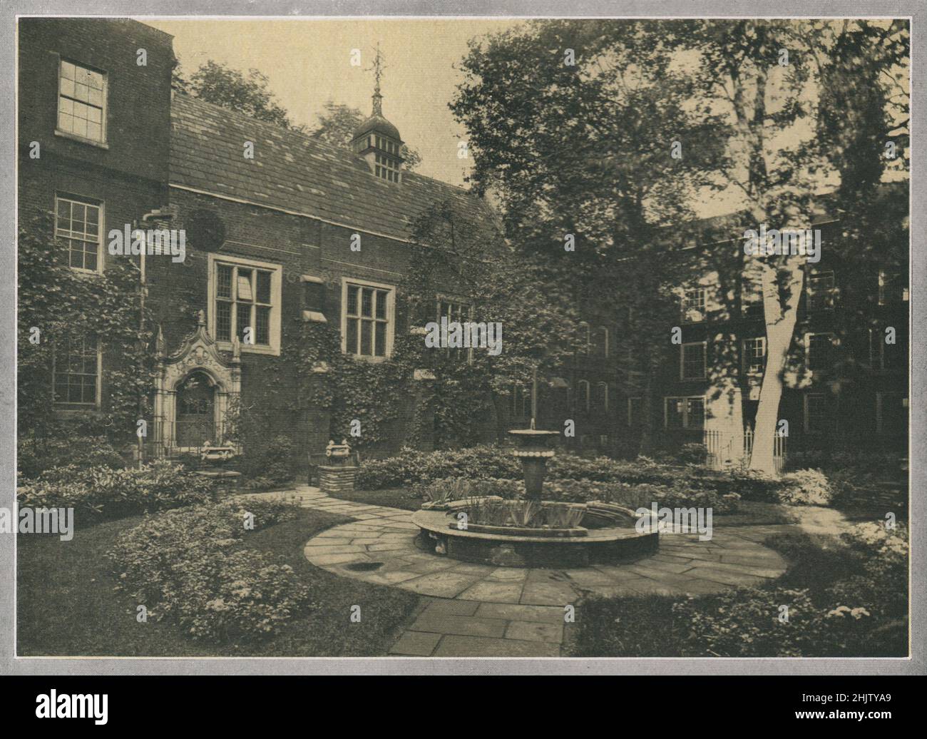 Agrafer Inn, Holborn. Londres (1913) Banque D'Images