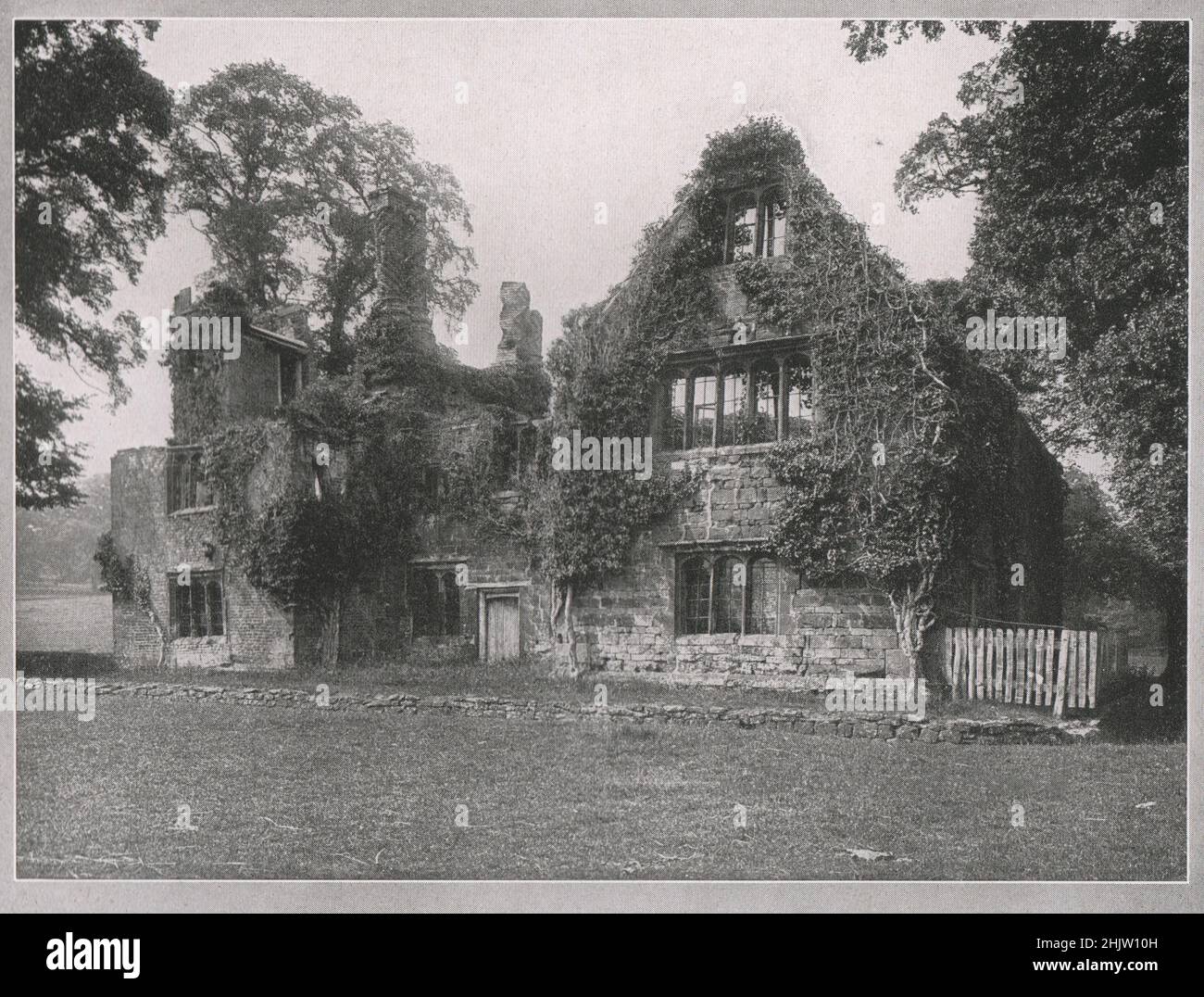 La maison Dower, Fawsley, près de Daventry. Northamptonshire (1913) Banque D'Images