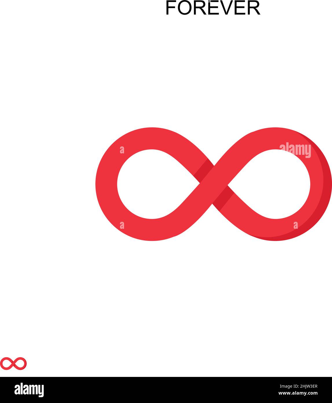 Icône de vecteur toujours simple.Modèle de conception de symbole d'illustration pour élément d'interface utilisateur Web mobile. Illustration de Vecteur