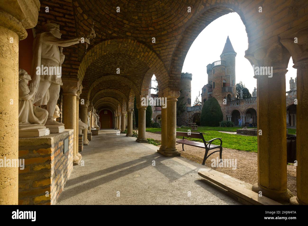 Cory Var, Szekesfehervar, Hongrie Banque D'Images