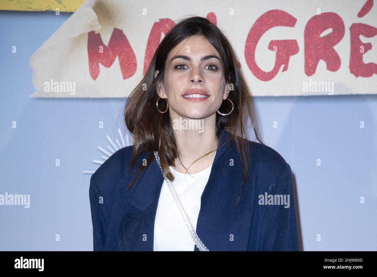 Clara Joly participe à la première Super Heros Malgre Lui au Grand Rex Cinema à Paris, France, le 31 janvier 2022.Photo d'Aurore Marechal/ABACAPRESS.COM Banque D'Images