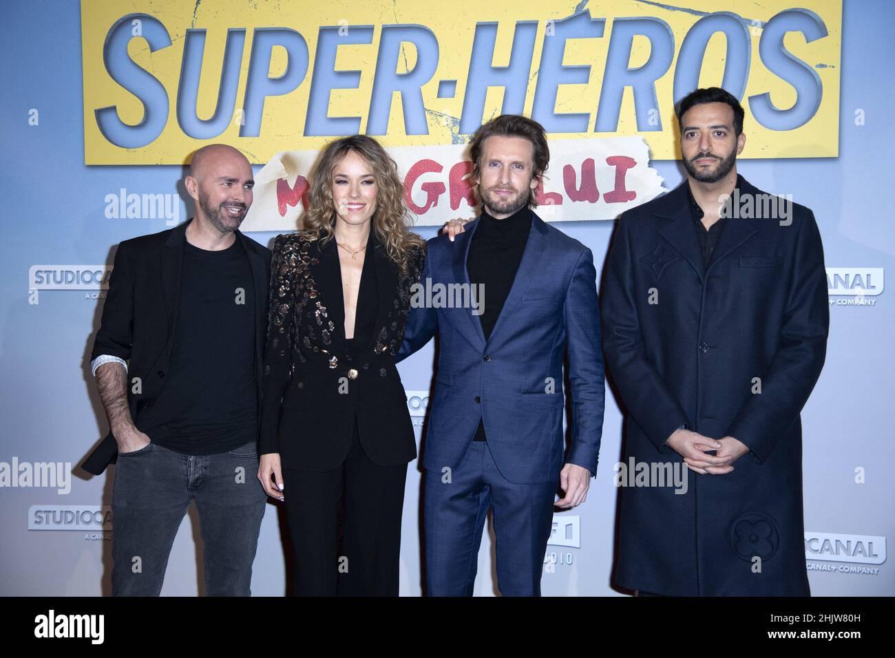 Julien Arruti, Elodie Fontan, Philippe Lacheau et Tarek Boudali