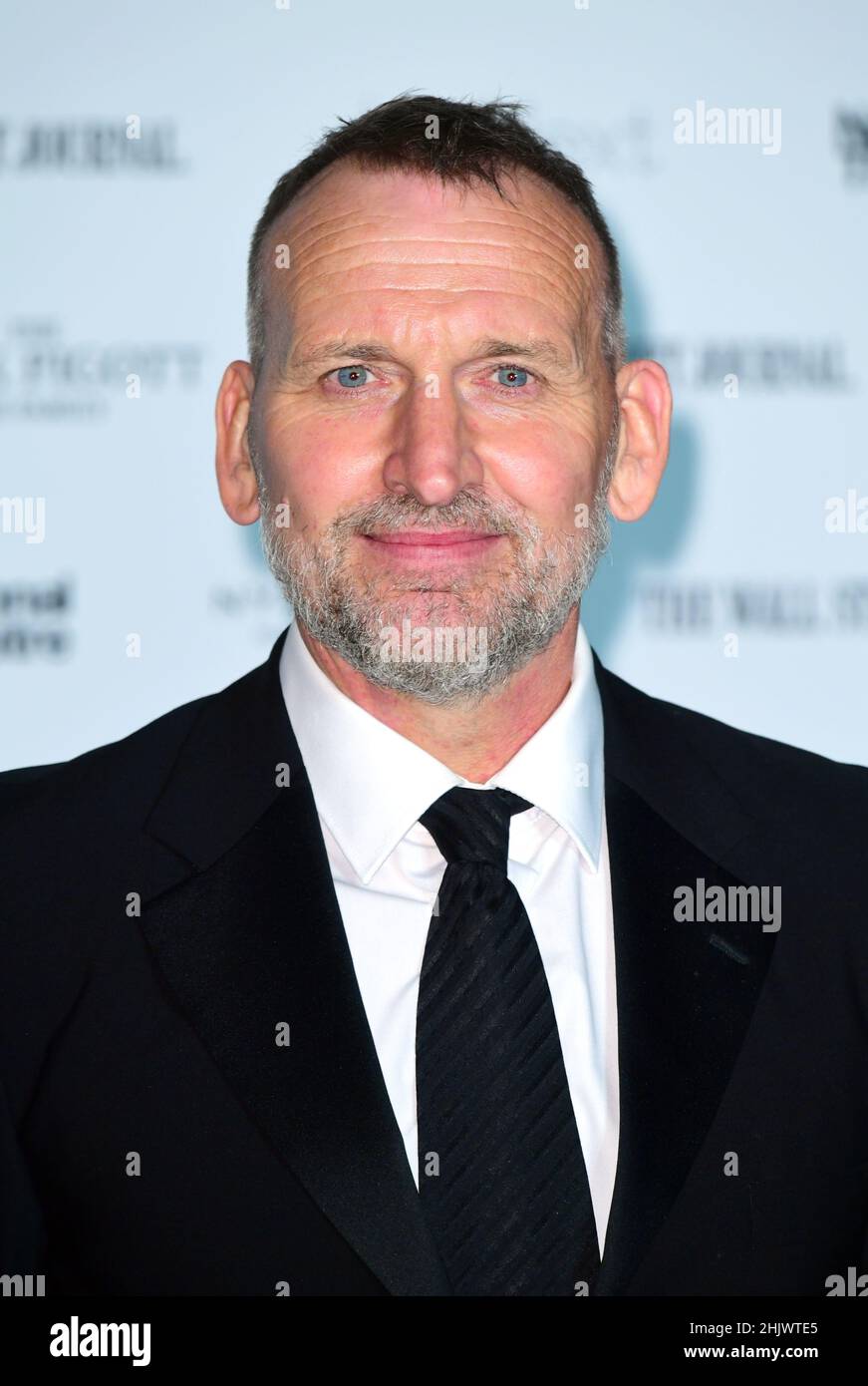 Photo du dossier datée du 05/03/19 de Christopher Eccleston qui a dit en tant que jeune acteur qu'il s'était pris "loin, bien trop au sérieux".L'ancien Docteur Who et nos amis dans le Nord, acteur, 57, est l'un des stars du prochain drame Dickens de CBBC, Dodger.Date de publication : le mardi 1 février 2022. Banque D'Images