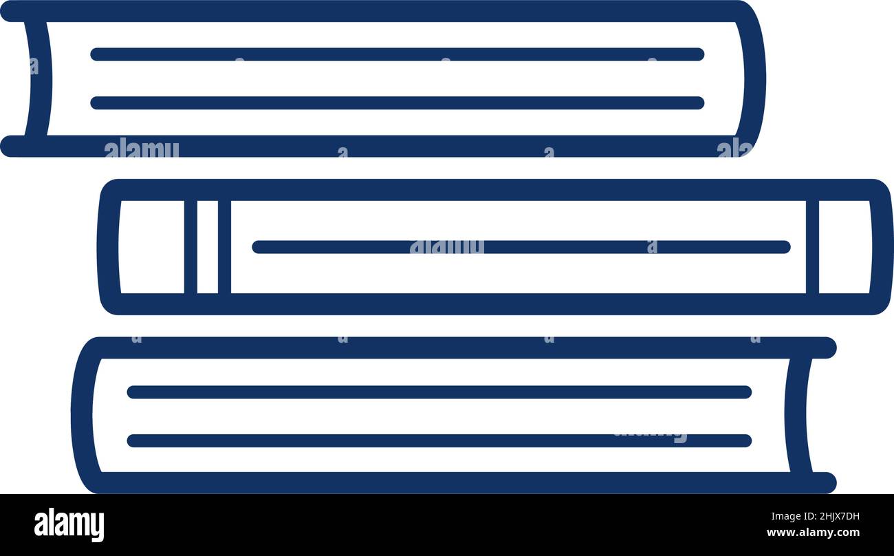 Icône Livre sur fond blanc, illustration vectorielle Illustration de Vecteur