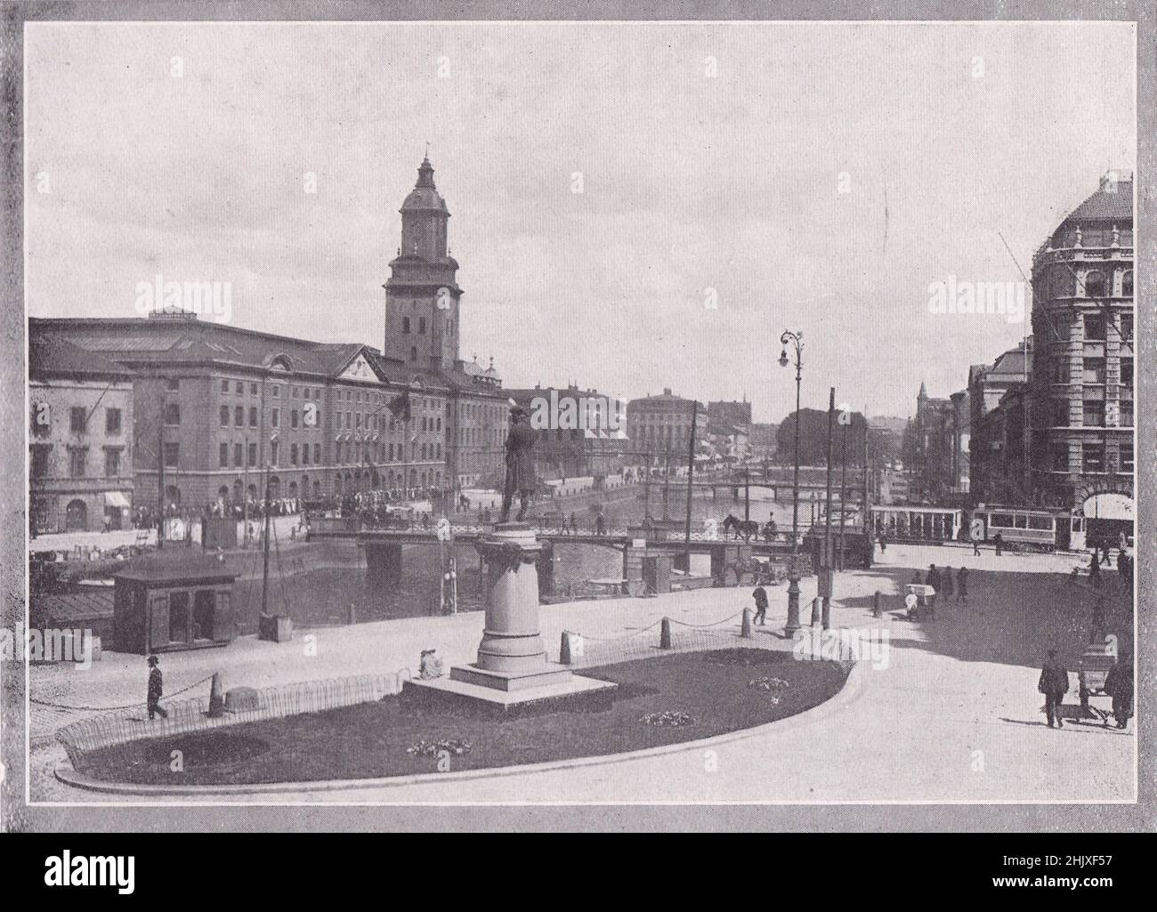Göteborg. Suède (1925) Banque D'Images