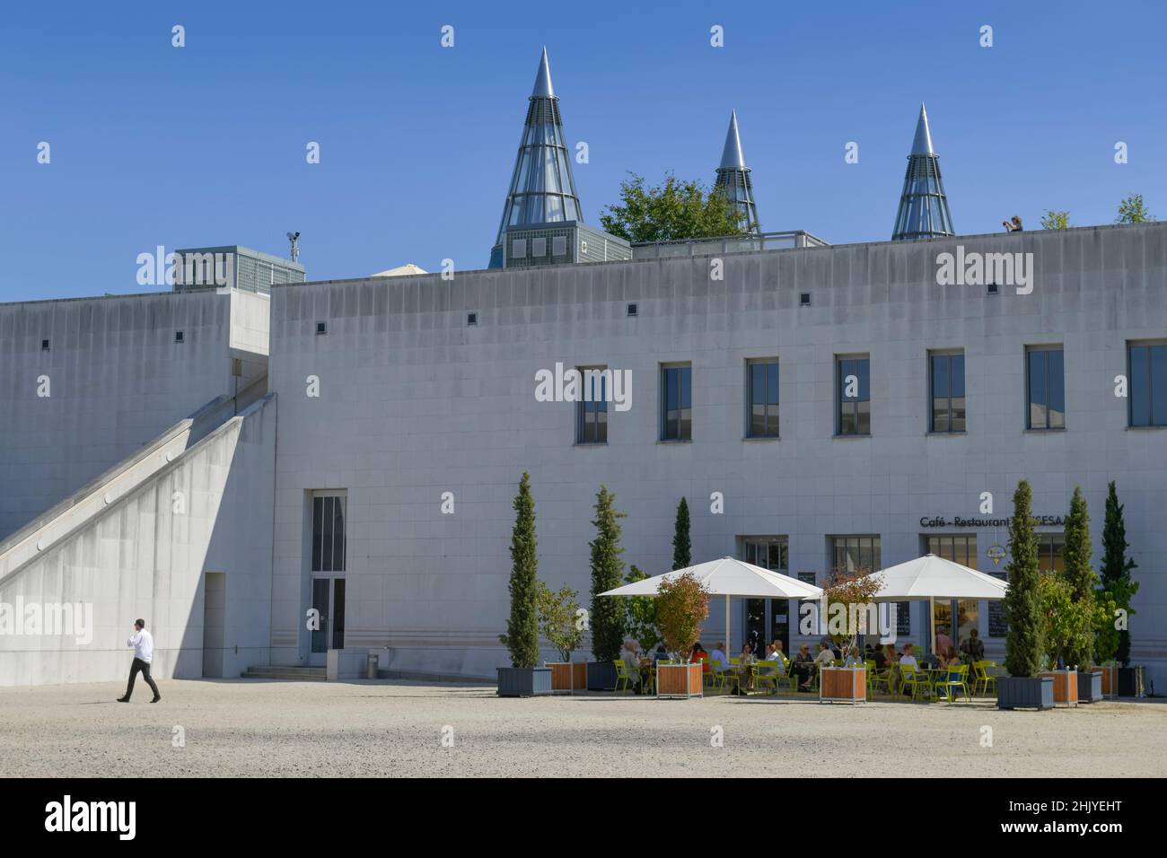 Bundeskunsthalle / Kunst- und Ausstellungshalle der Bundesrepublik, Helmut-Kohl-Allee, Bonn, Nordrhein-Westfalen, Deutschland Banque D'Images