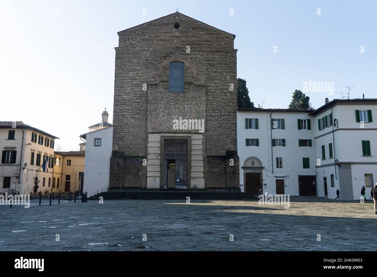 Florence, Italie.Janvier 2022. Vue sur l'église de San Frediano à Cestello dans le centre historique de la ville Banque D'Images