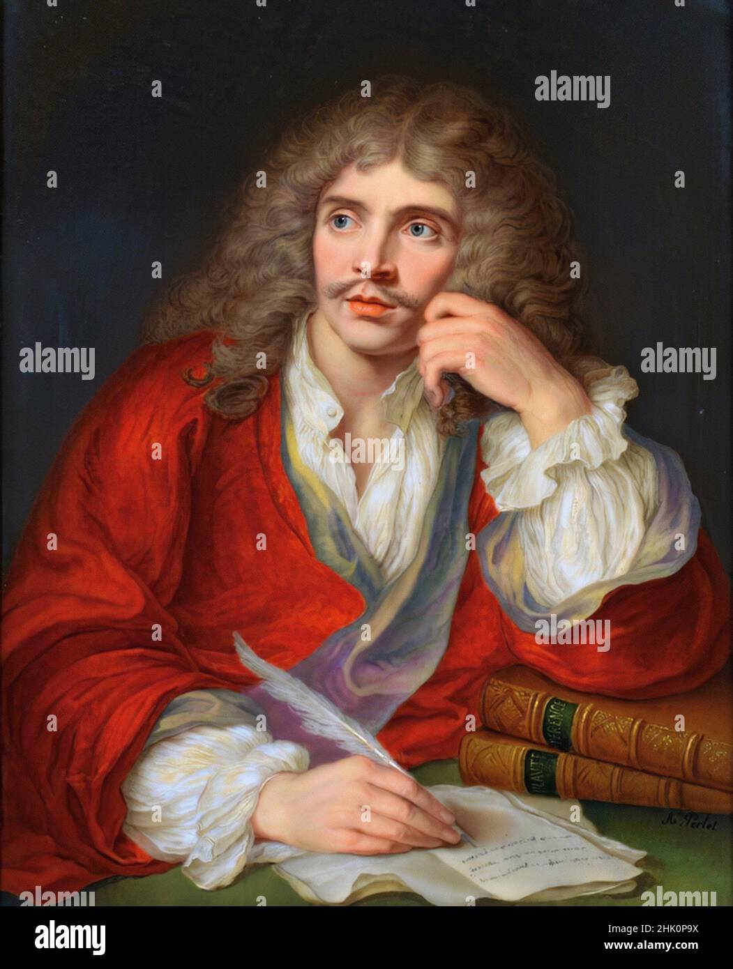 Quel Haut Personnage Protège Molière à Partir De 1658 Molière portrait Banque de photographies et d’images à haute résolution