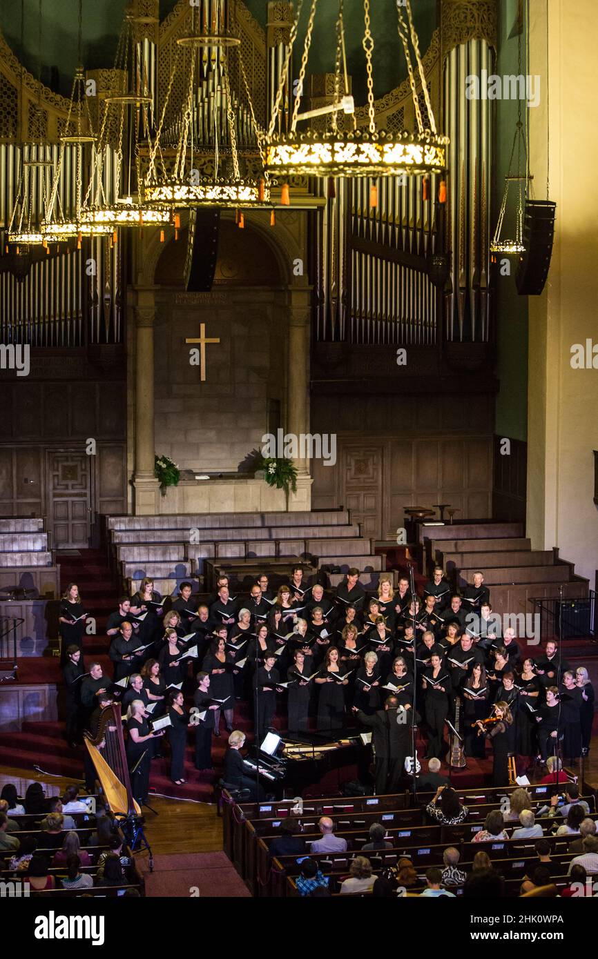 Artes vocales - Communauté Chorus Banque D'Images