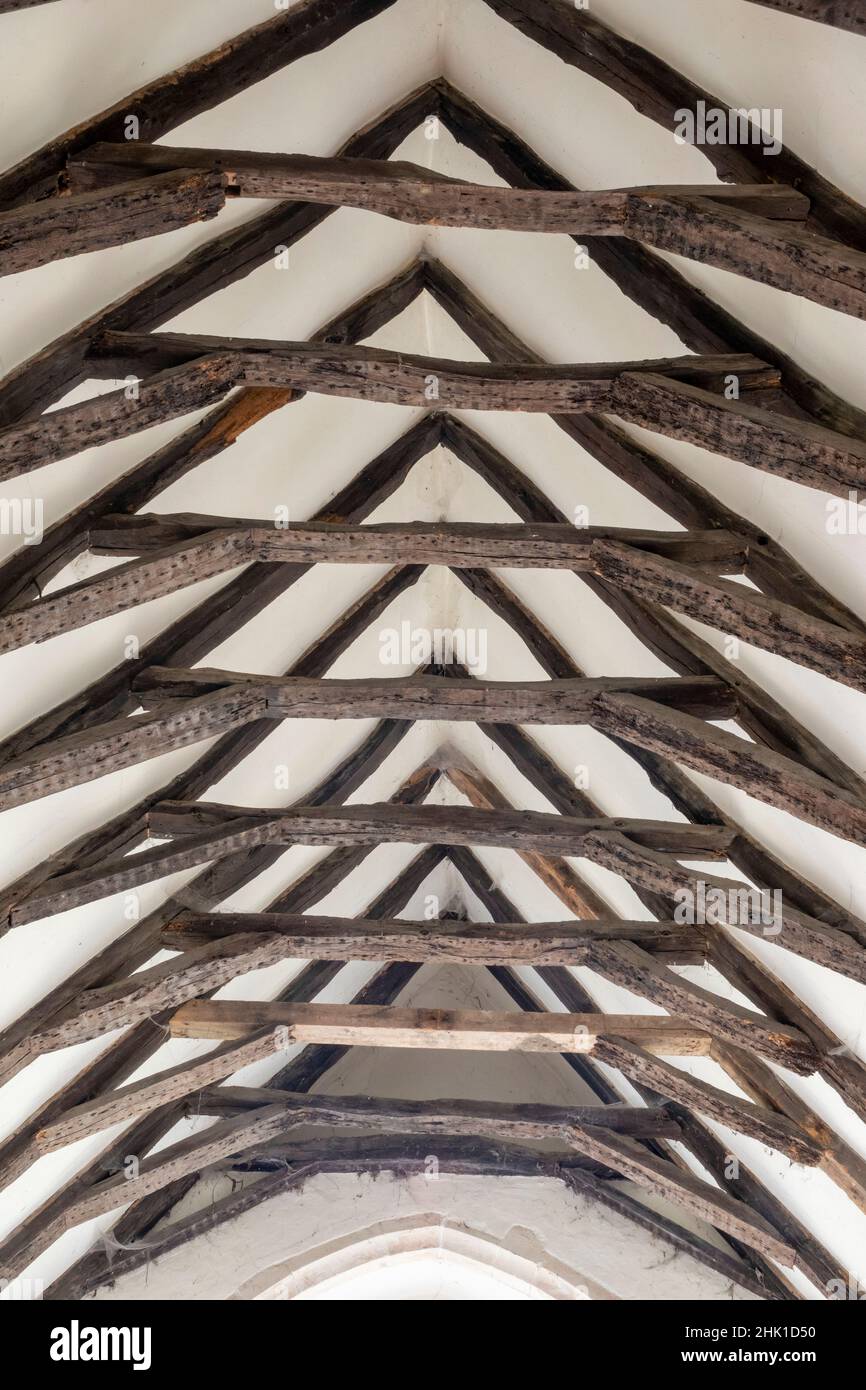 Eglise St Mary, Farnham, Suffolk, Royaume-Uni Banque D'Images