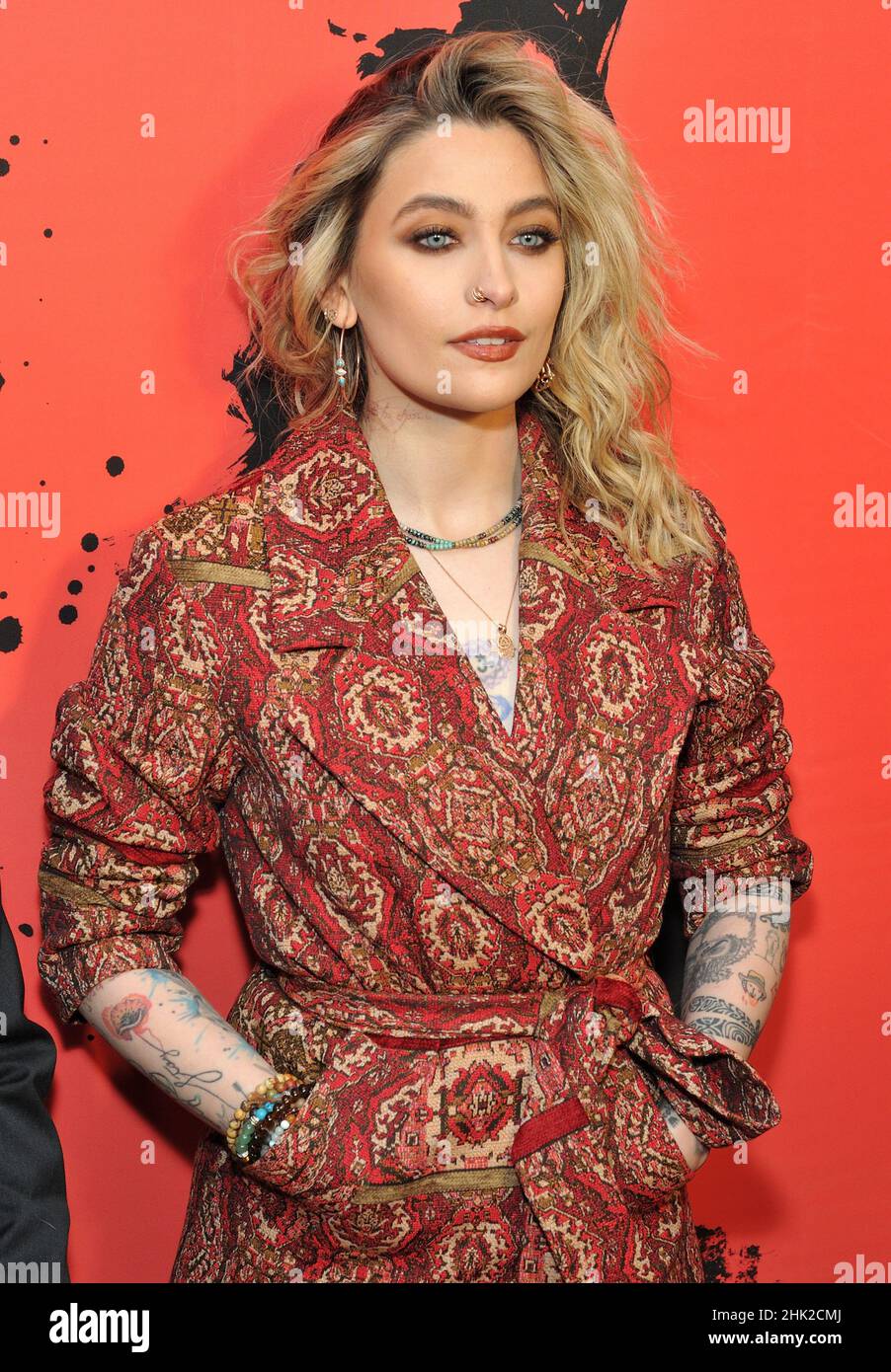 New York, États-Unis.01st févr. 2022.Paris Jackson assiste à l'ouverture de la comédie musicale « J » Michael Jackson au Neil Simon Theatre de New York, NY, le 1 février 2022.(Photo de Stephen Smith/SIPA USA) crédit: SIPA USA/Alay Live News Banque D'Images
