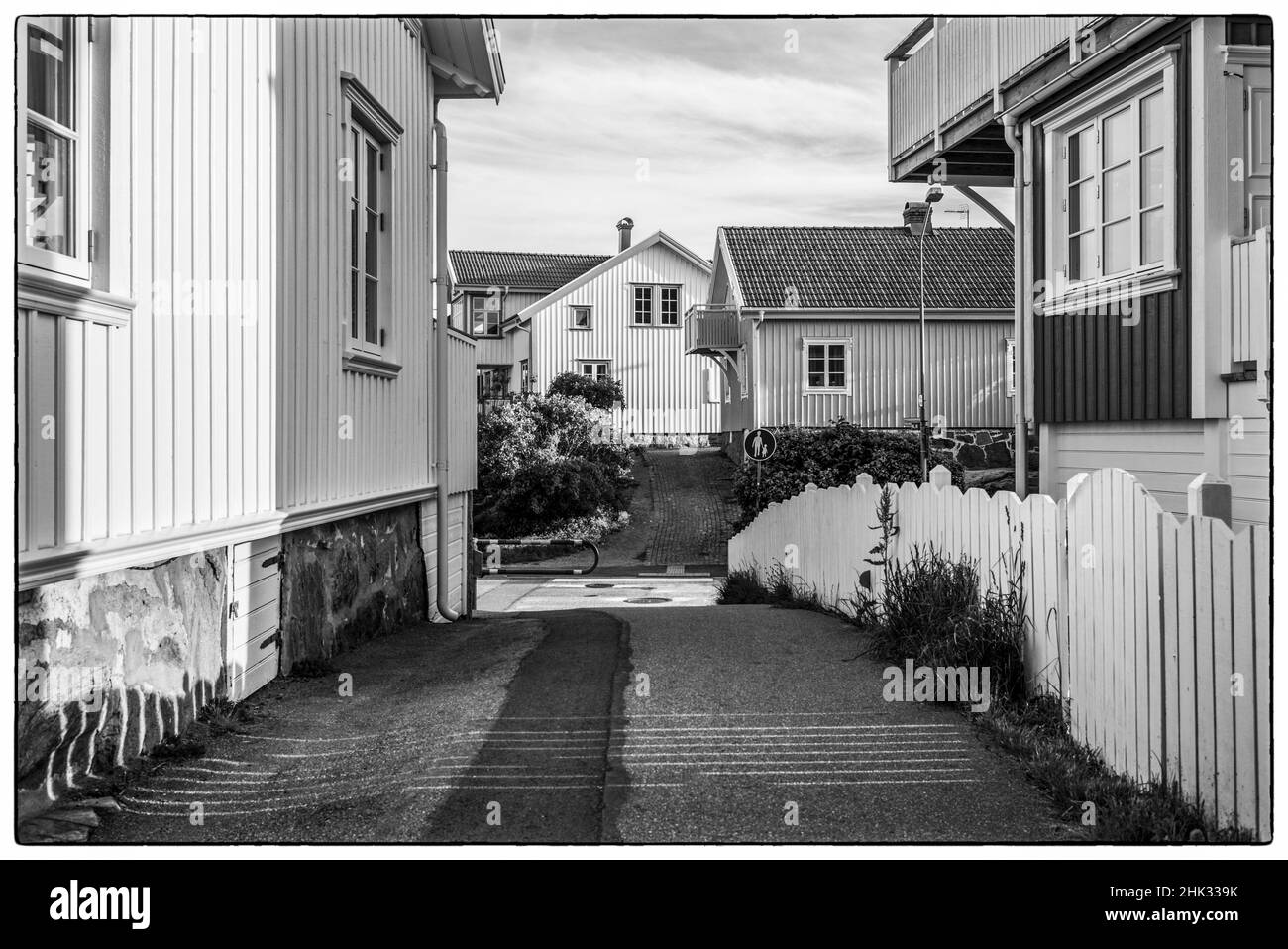 Suède, Bohuslan, Smogen, Paysage Urbain Banque D'Images