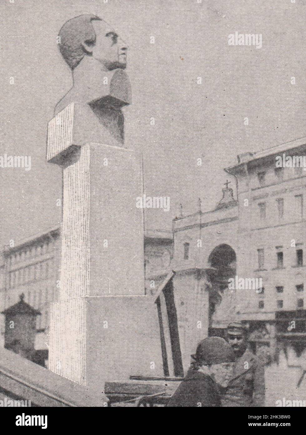 Le nouvel art dans la Nevski. Russie. Petrograd (Saint-Pétersbourg) (1923) Banque D'Images