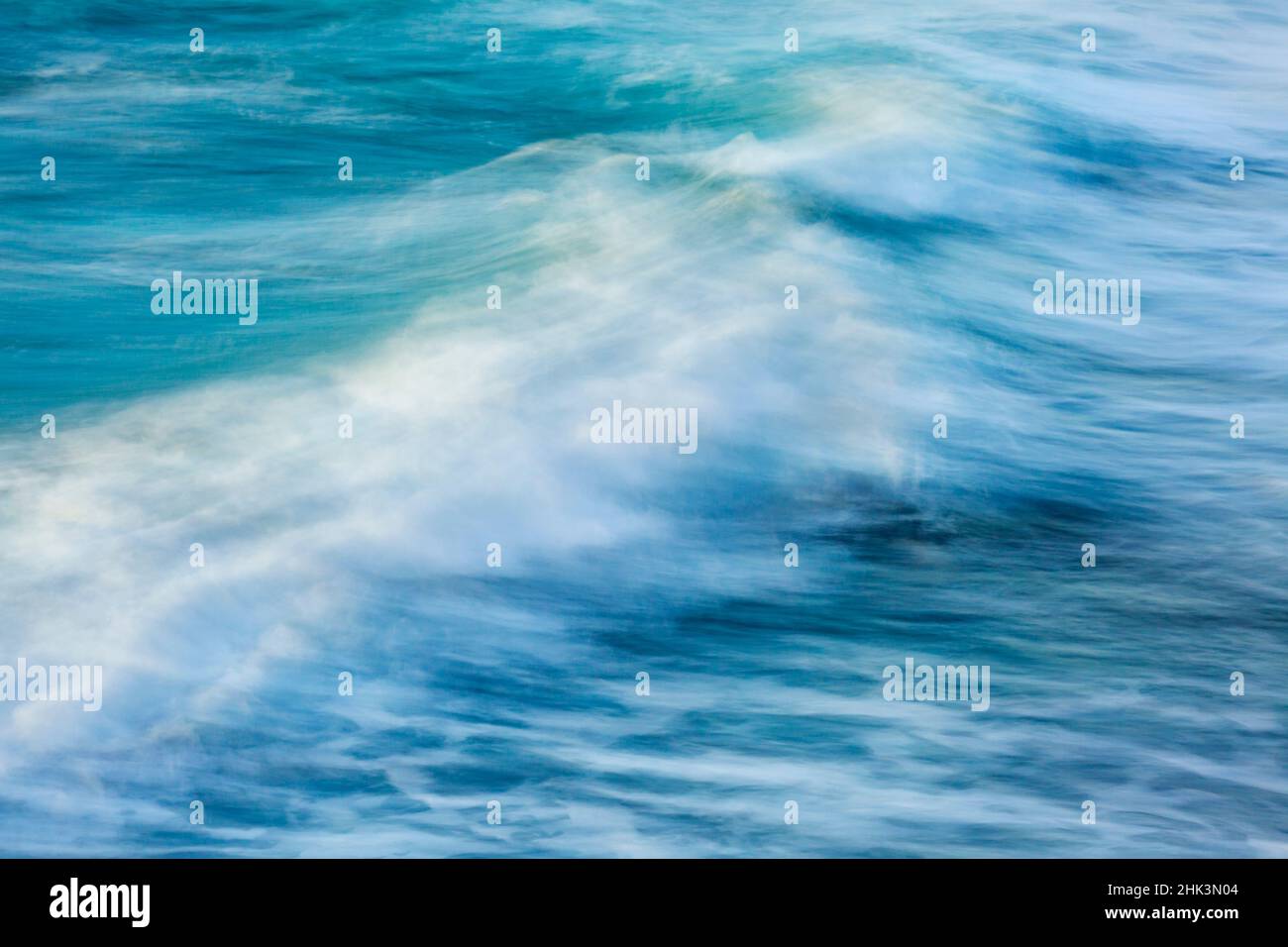 USA, Californie, la Jolla, Wave résumé Banque D'Images
