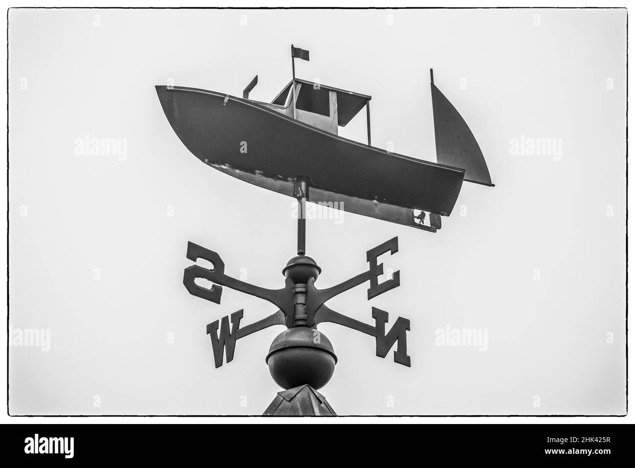 États-Unis, Maine, Mt. Desert Island, Bernard. Bateau à homard à aubes Banque D'Images